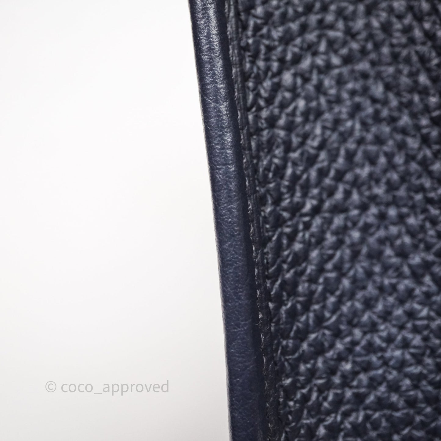 Hermès Mini Evelyne 16 Bleu Nuit 2Z Clemence Gold Hardware