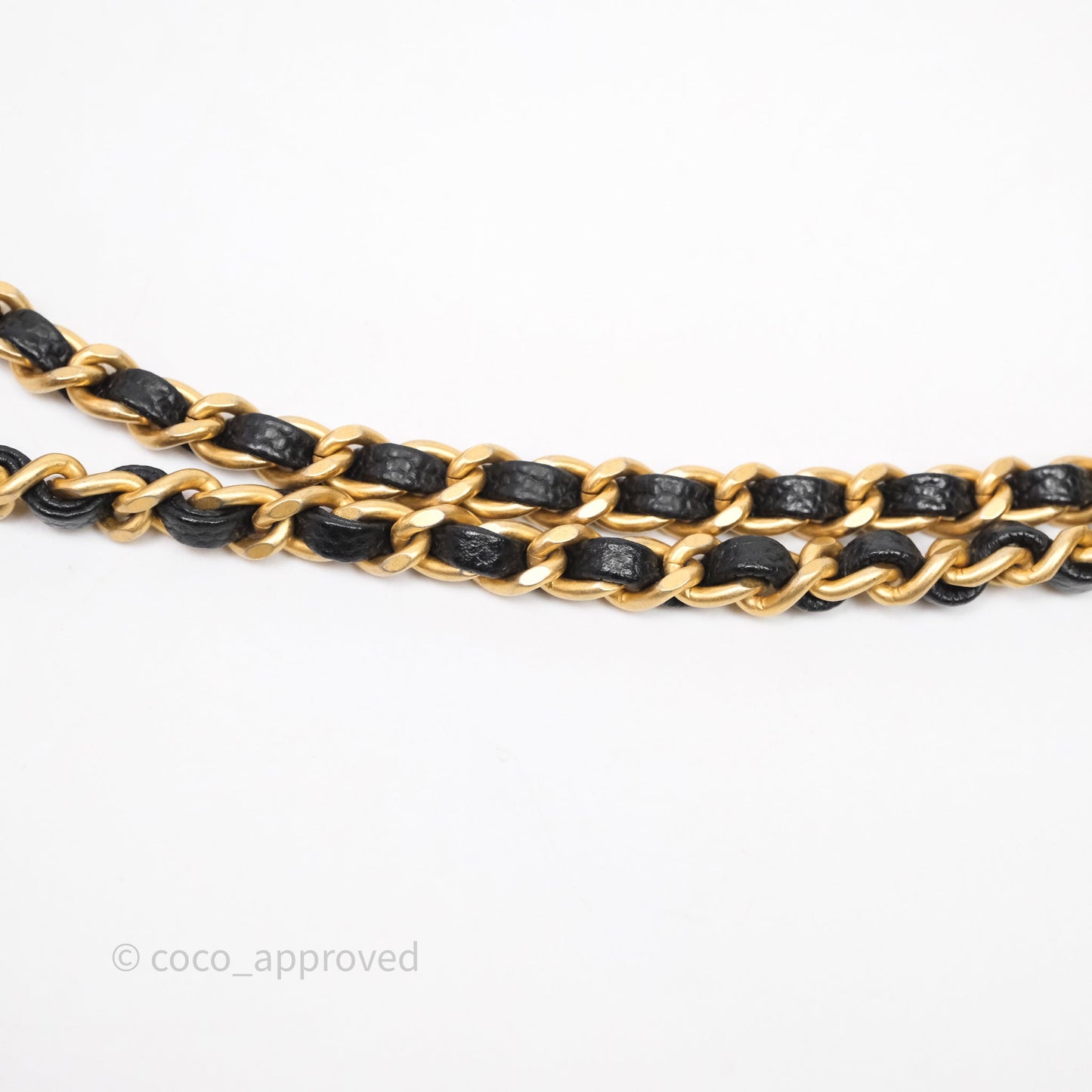 Chanel Small Quilted Coco Handle Black Caviar Aged Gold Hardware
