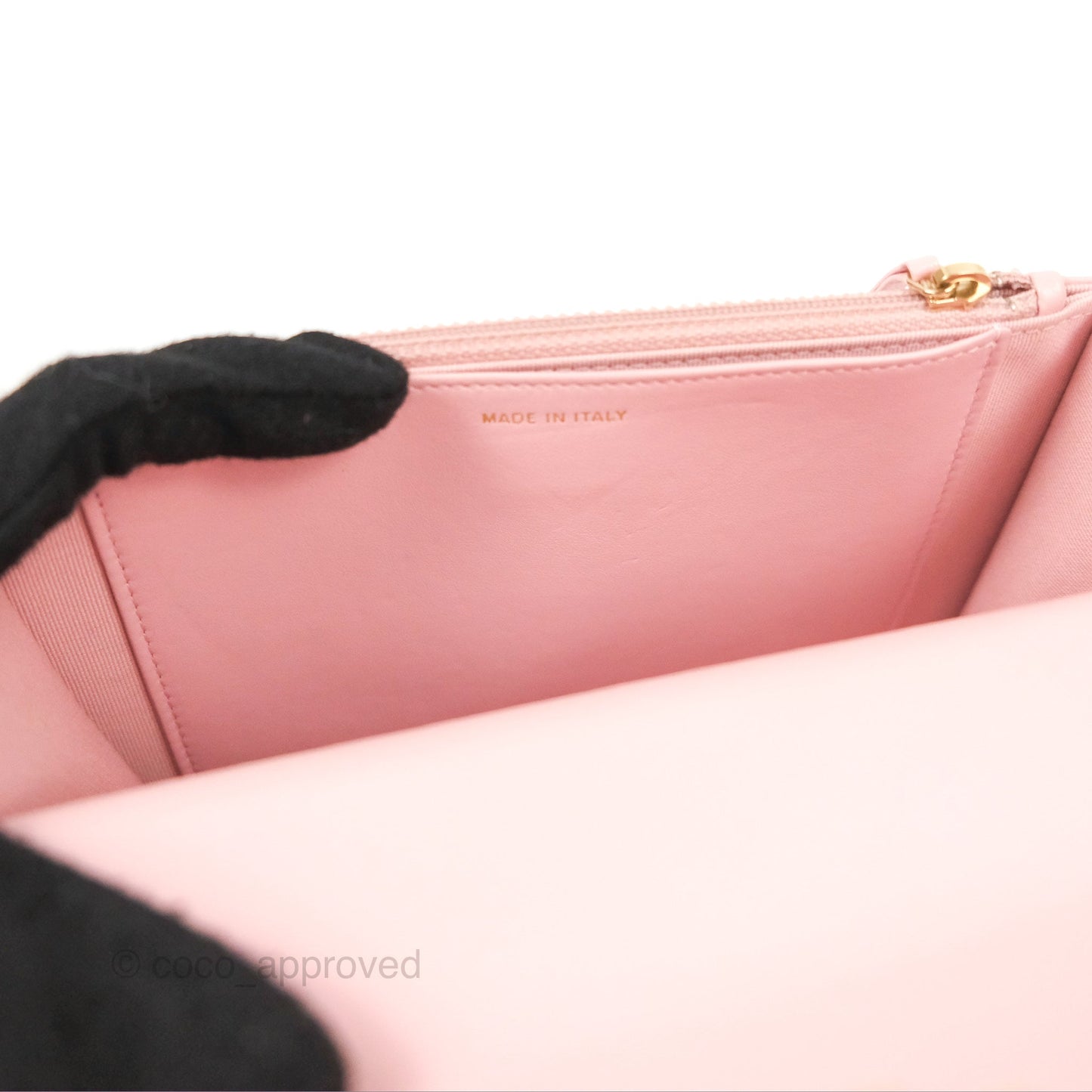Chanel 19 Wallet on Chain WOC Light Pink Mixed Hardware