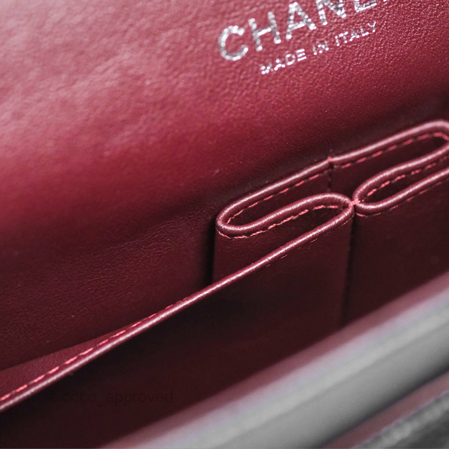 Chanel Quilted Maxi Double Flap Black Caviar Silver Hardware