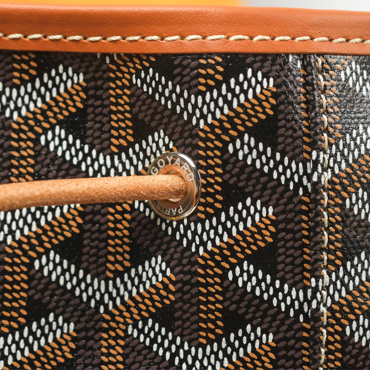 Goyard Alpin MM Backpack Black/ Tan