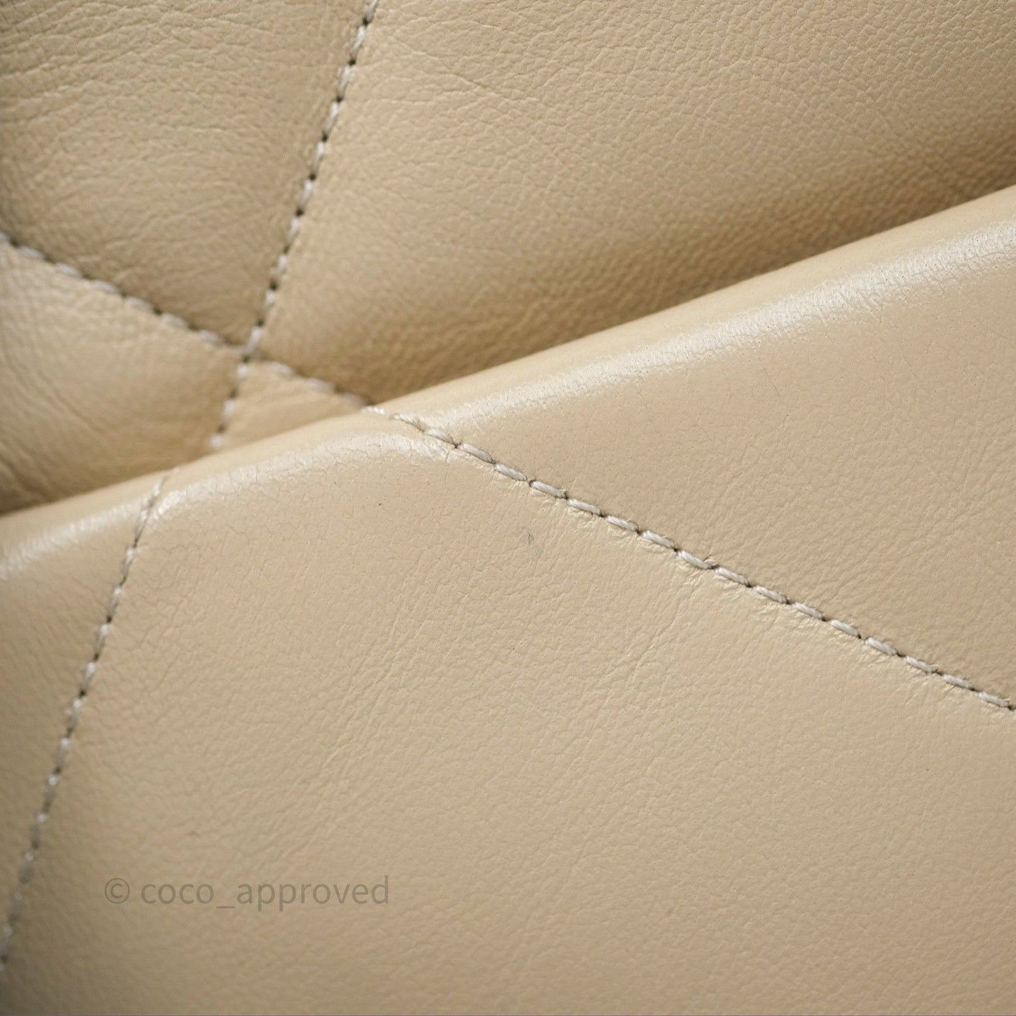 Chanel 19 Medium Beige Mixed Hardware