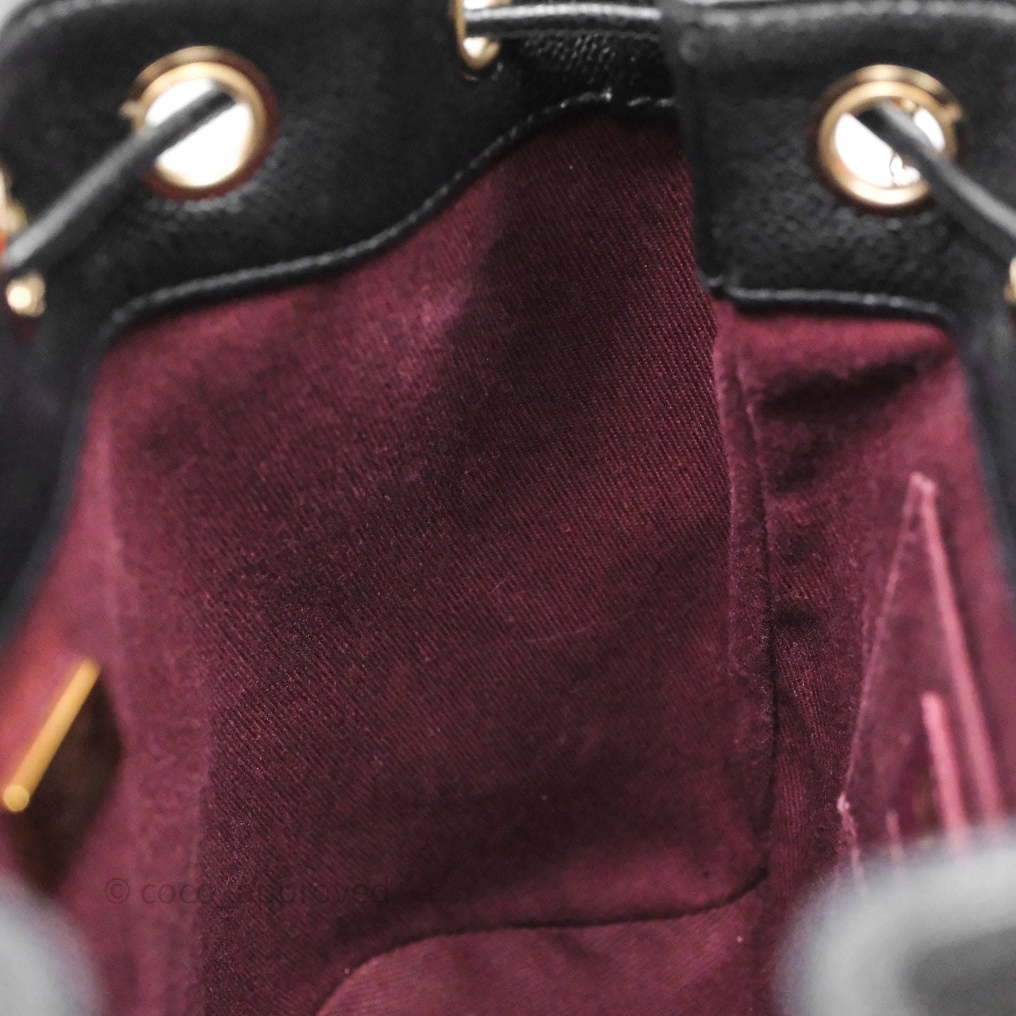Chanel Business Affinity Drawstring Bucket Bag Black Caviar Gold Hardware