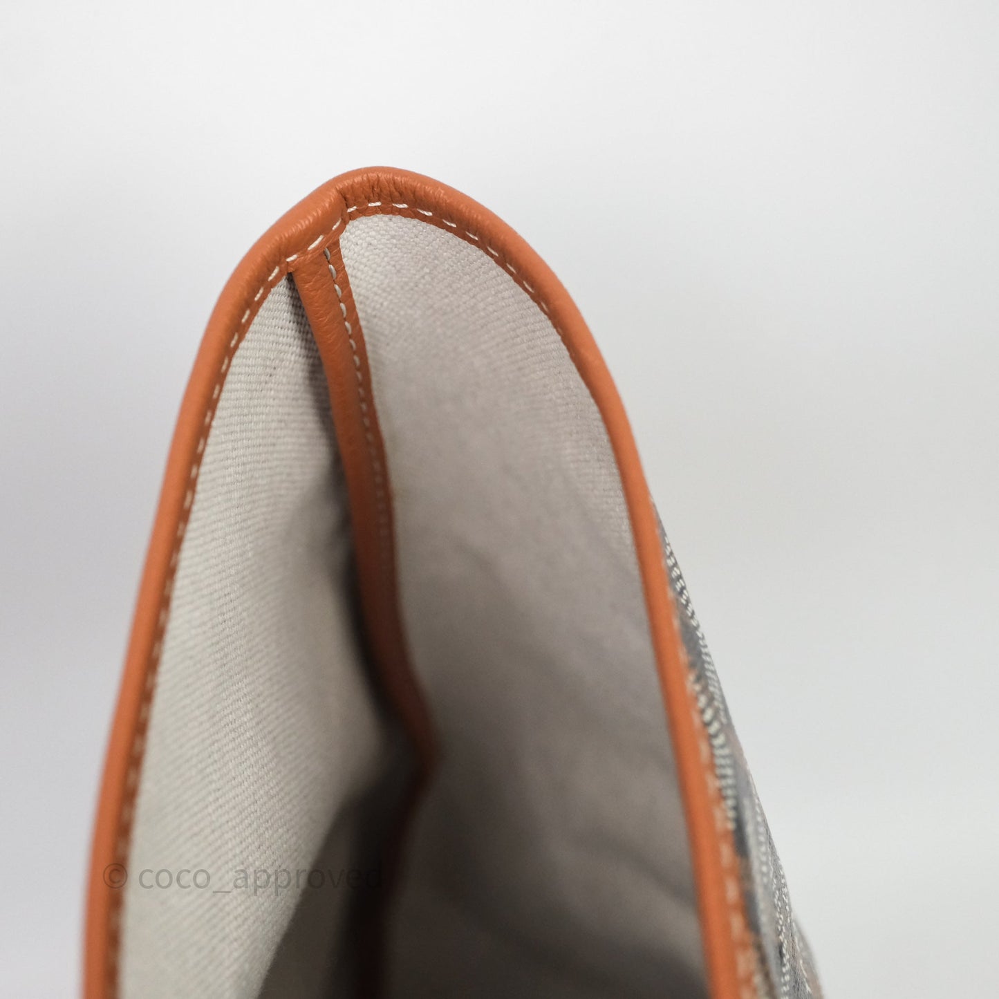 Goyard St Louis Tote GM Tan Black