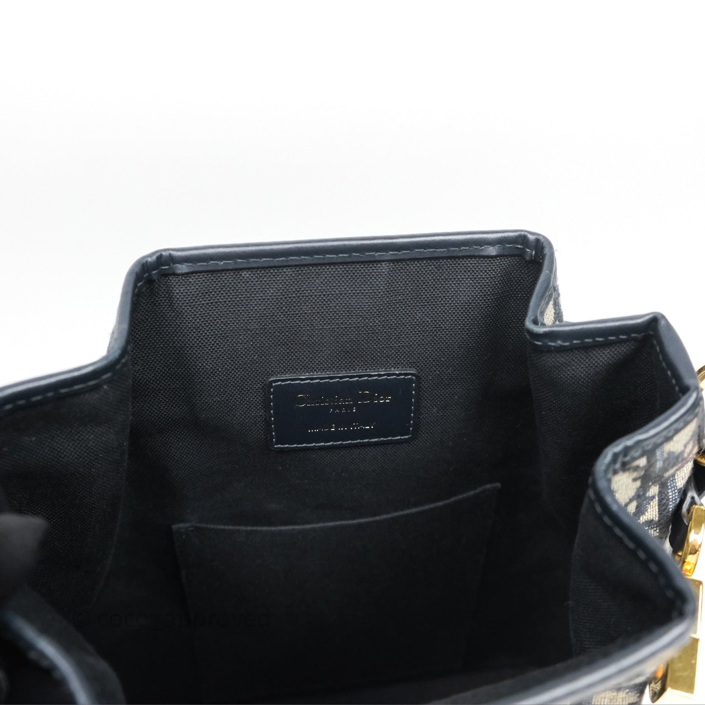 Christian Dior Medium O C'est Dior Bucket Bag Blue Dior Oblique Jacquard