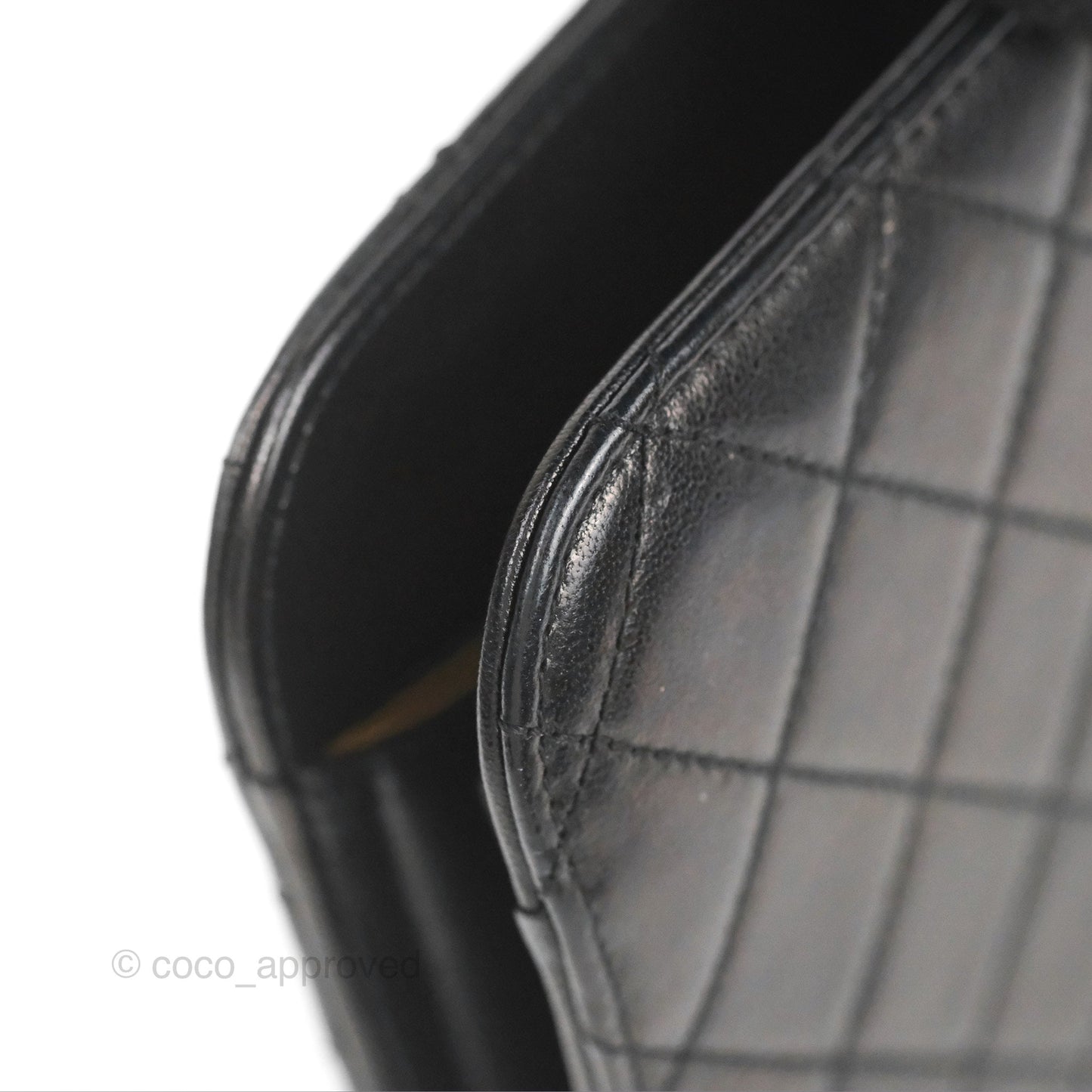 Chanel Coco Midnight Clutch Black Lambskin Gold Hardware
