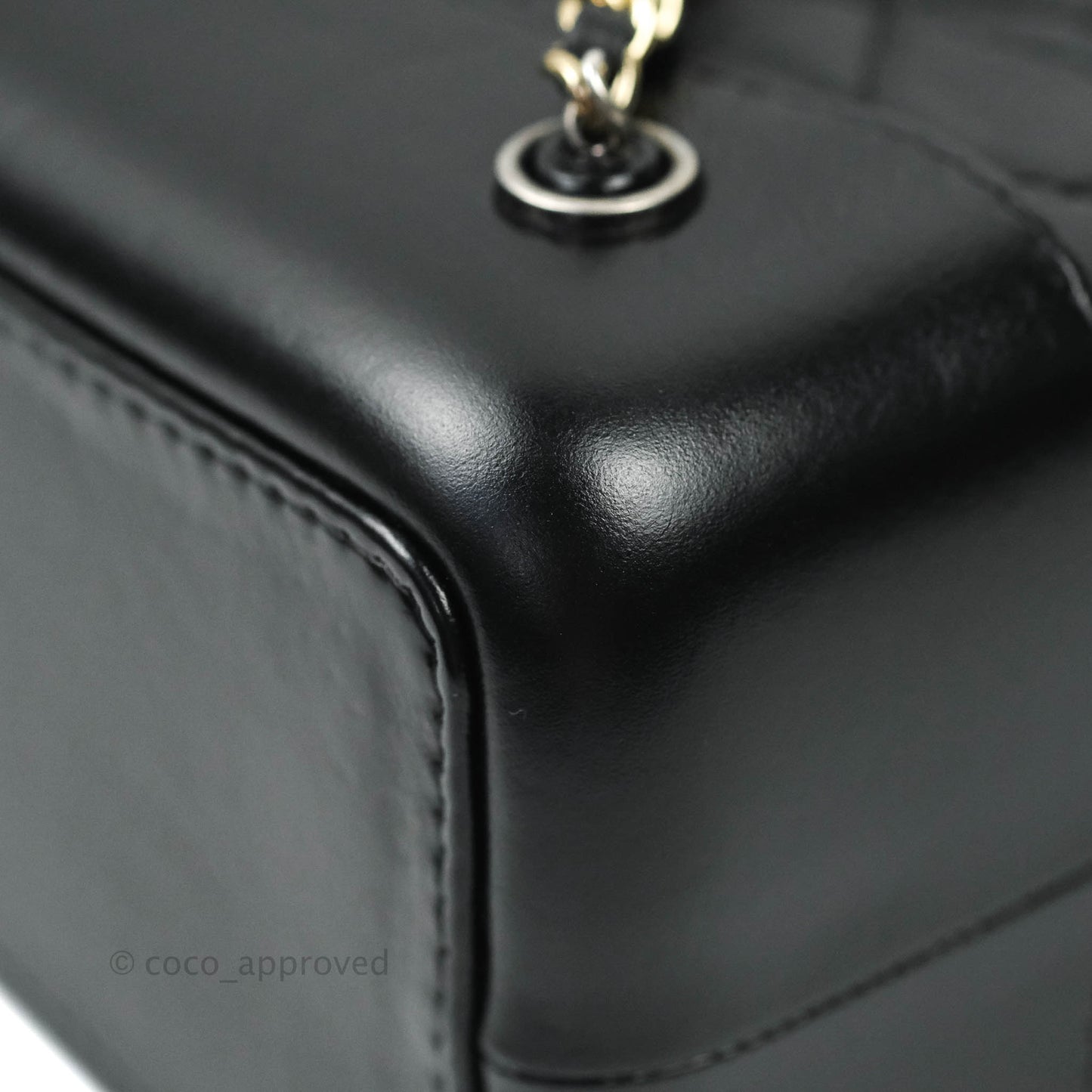 Chanel Small Gabrielle Backpack Black Aged Calfskin