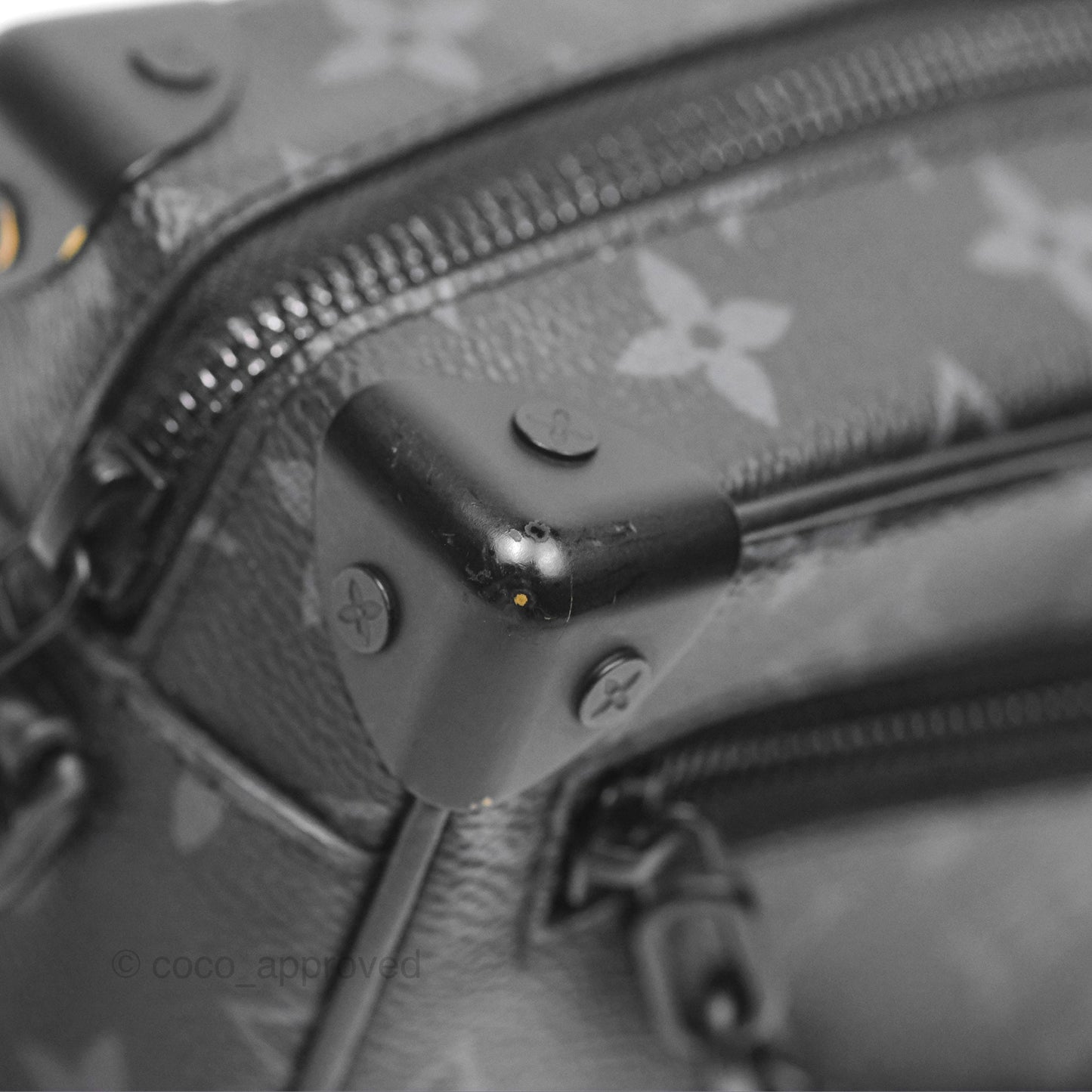 Louis Vuitton Mini Soft Trunk Monogram Eclipse Canvas
