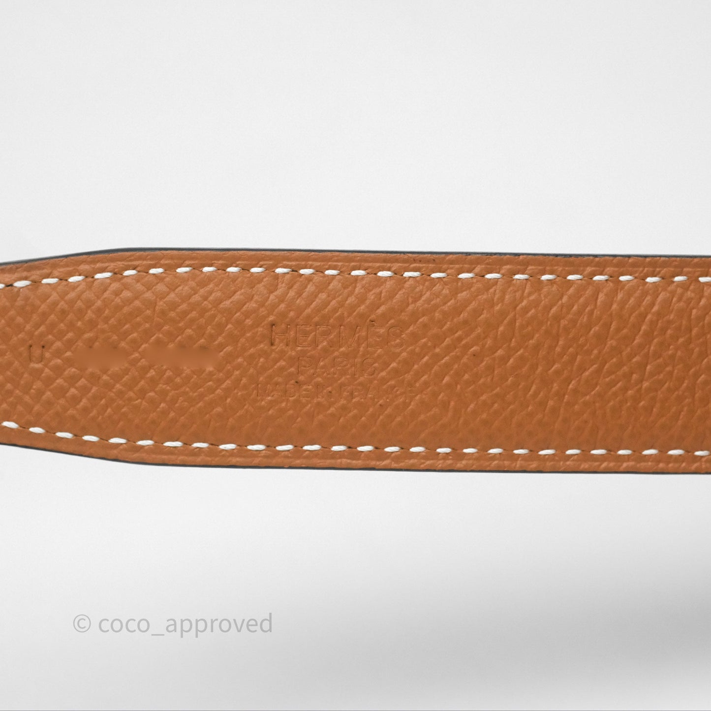 Hermès H Belt Buckle & Reversible Strap Noir/Gold Rose Gold Hardware