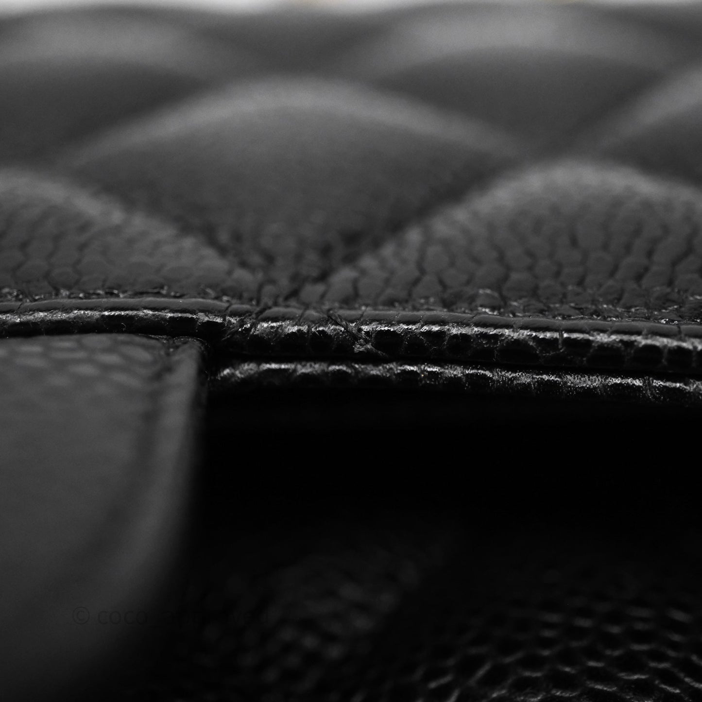 Chanel Jumbo Double Flap Black Caviar Gold Hardware⁣⁣