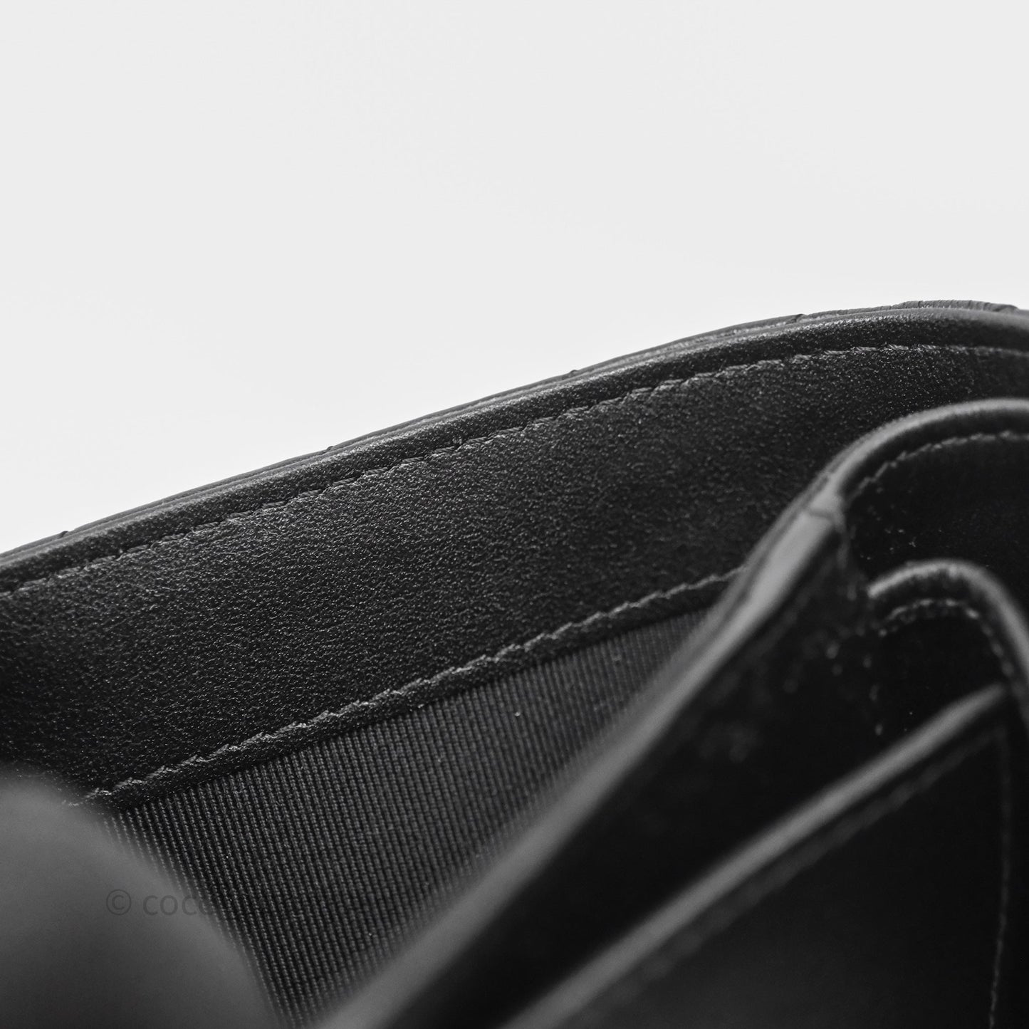 Chanel Chevron Reissue Wallet So Black Aged Calfskin