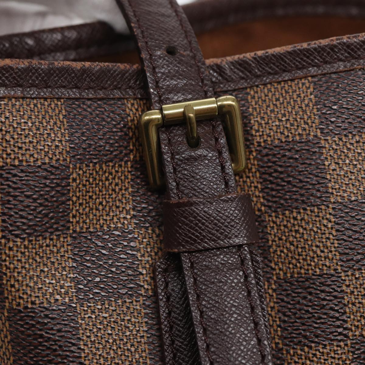 LOUIS VUITTON Damier Ebene Marais Shoulder Bag N42240 LV 83000