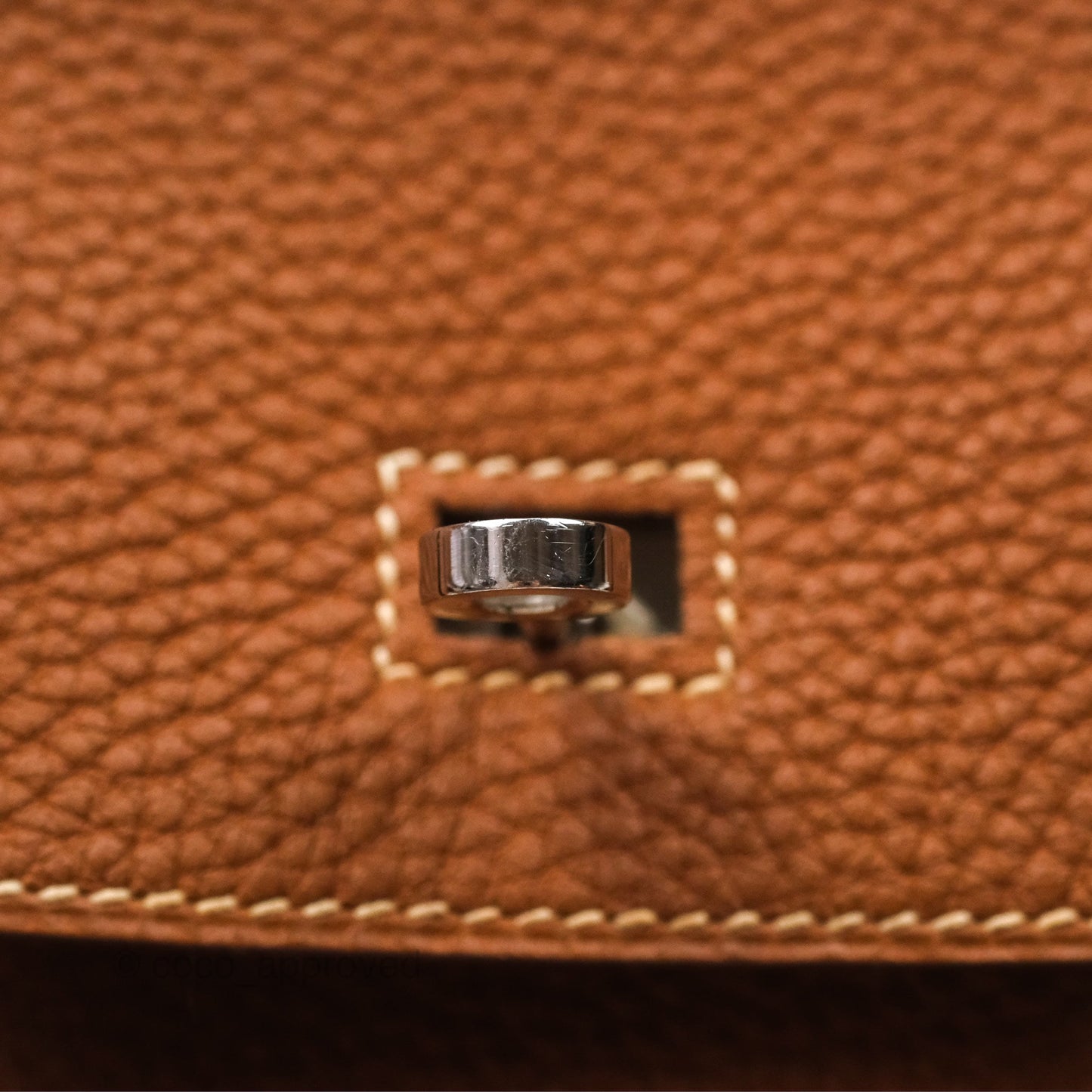 Hermès Birkin 30 Retourne Gold 37 Clemence Palladium Hardware