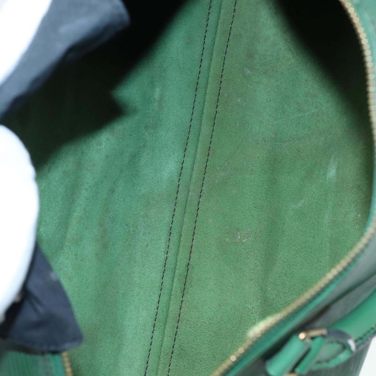LOUIS VUITTON Epi Speedy 35 Hand Bag Borneo Green M42994 LV 83023