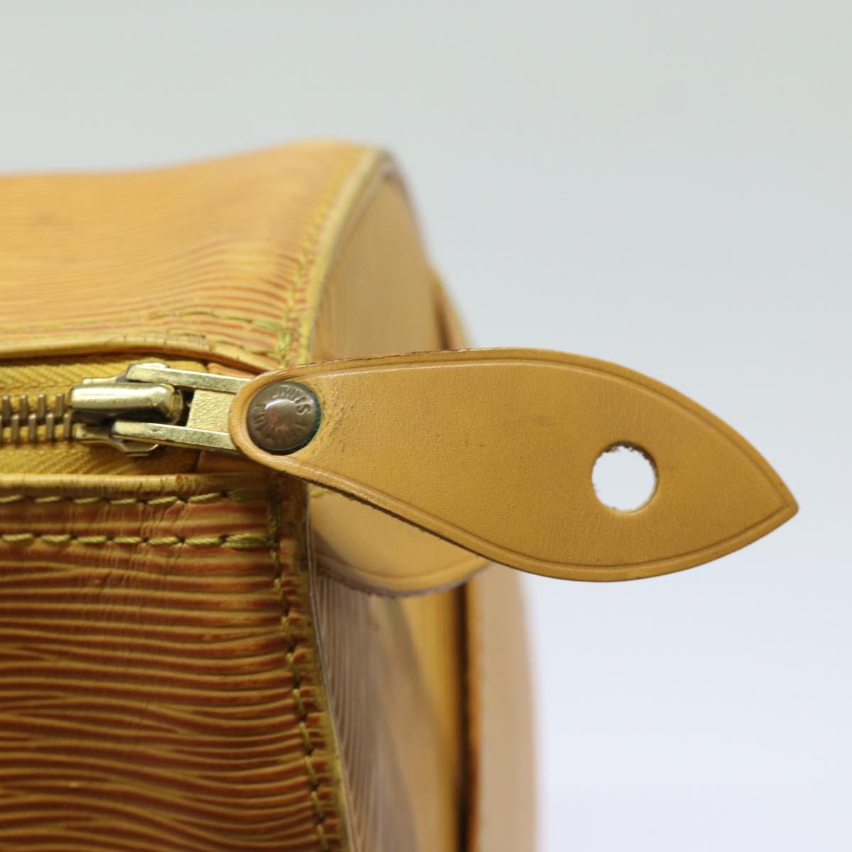 LOUIS VUITTON Epi Speedy 25 Hand Bag Tassili Yellow M43019 LV 83026