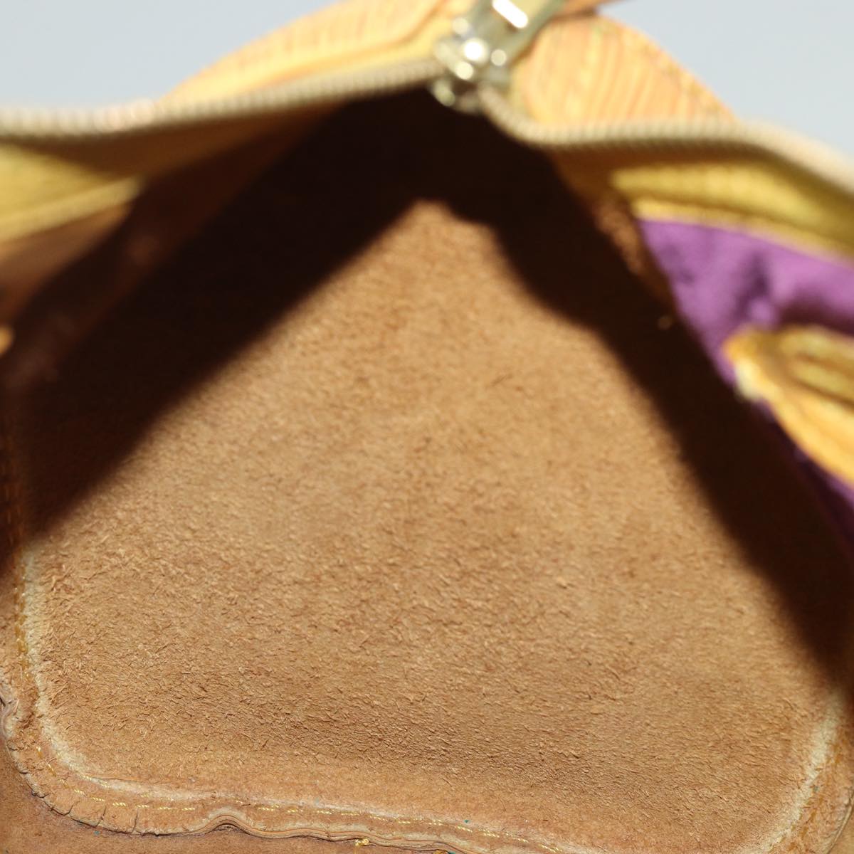 LOUIS VUITTON Epi Speedy 25 Hand Bag Tassili Yellow M43019 LV 83026