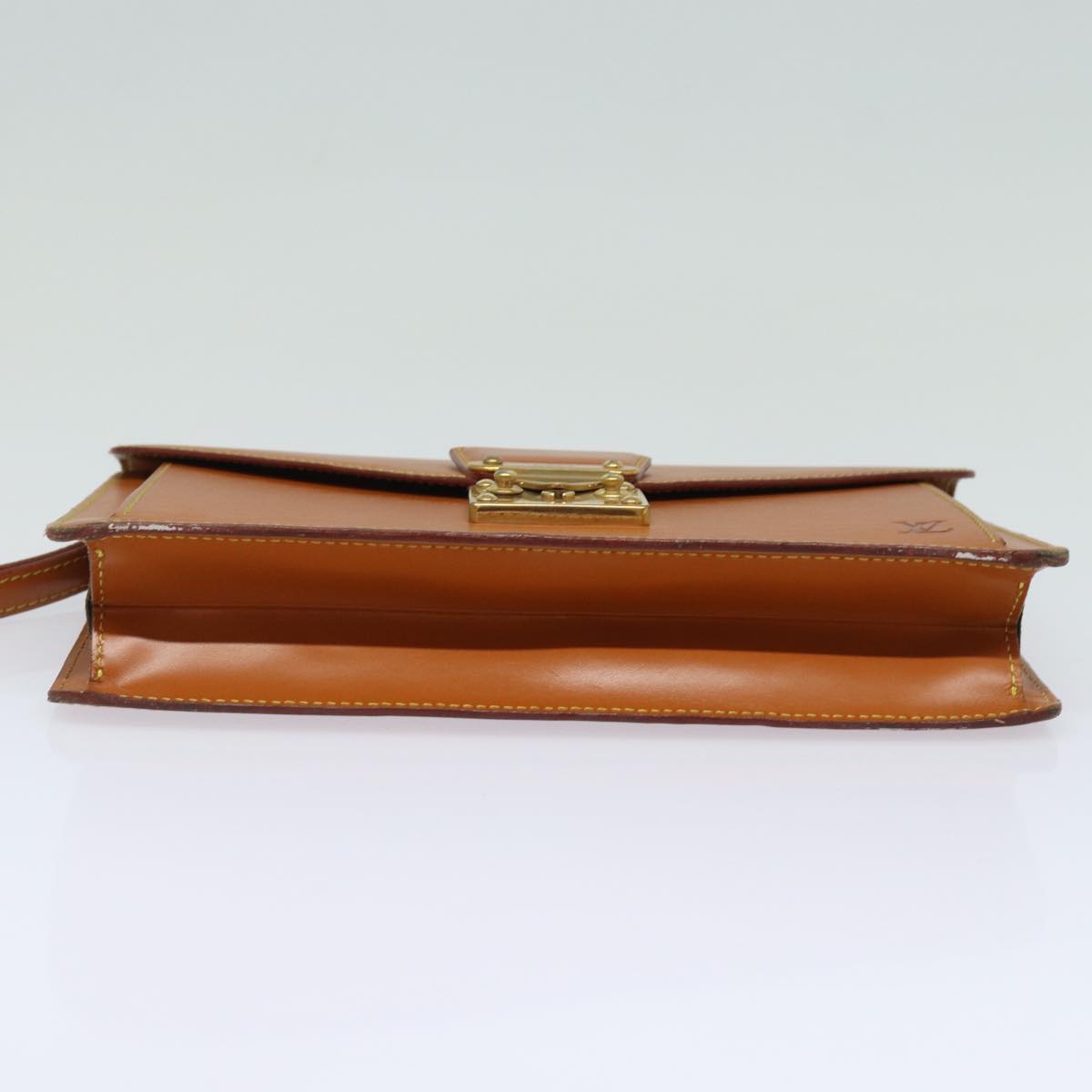 LOUIS VUITTON Epi Serie Dragonne Hand Bag Kenya Brown M52618 LV 83028