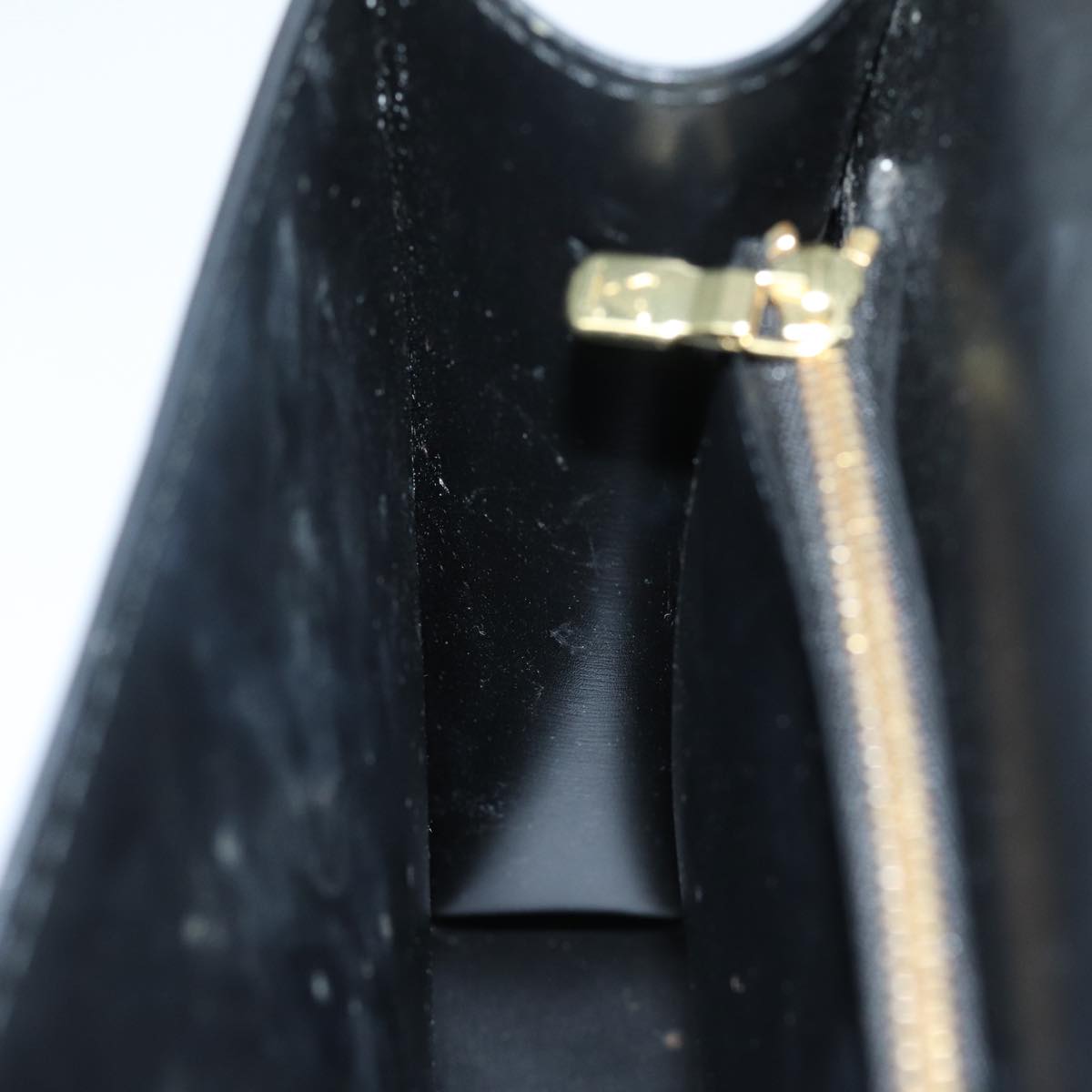 LOUIS VUITTON Epi Malesherbes Hand Bag Black M52372 LV 83032