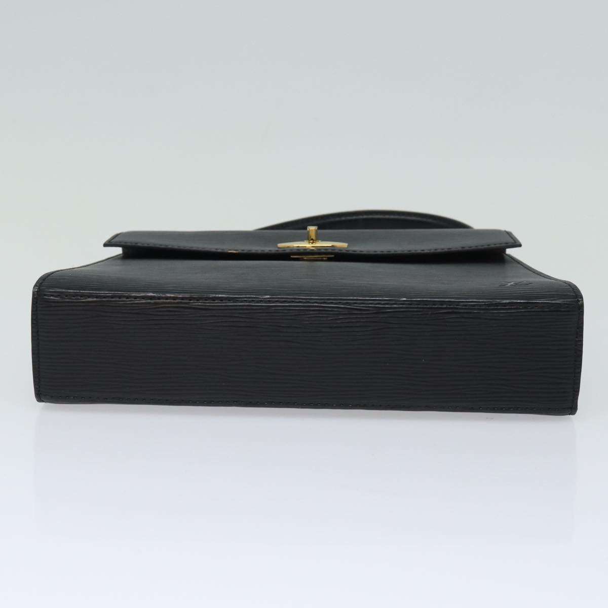 LOUIS VUITTON Epi Malesherbes Hand Bag Black M52372 LV 83032