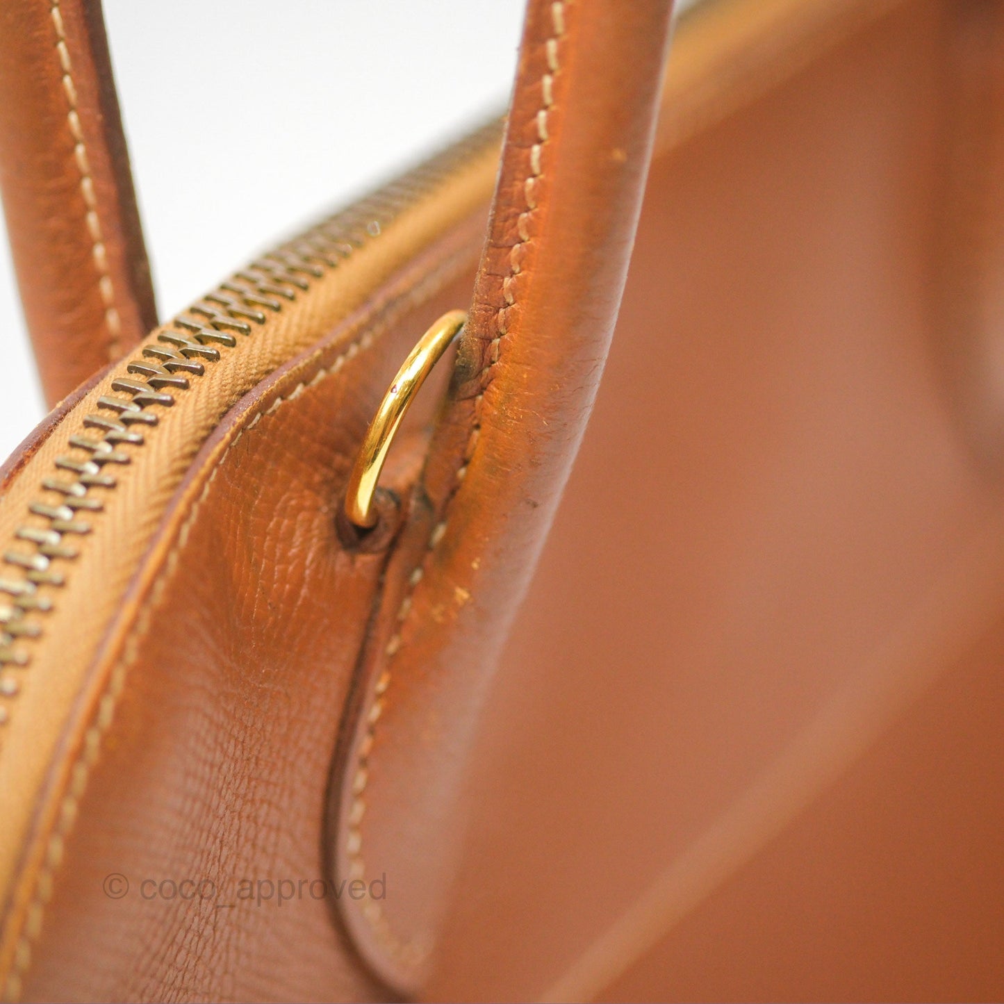 Hermès Bolide 27 Gold Epsom Gold Hardware