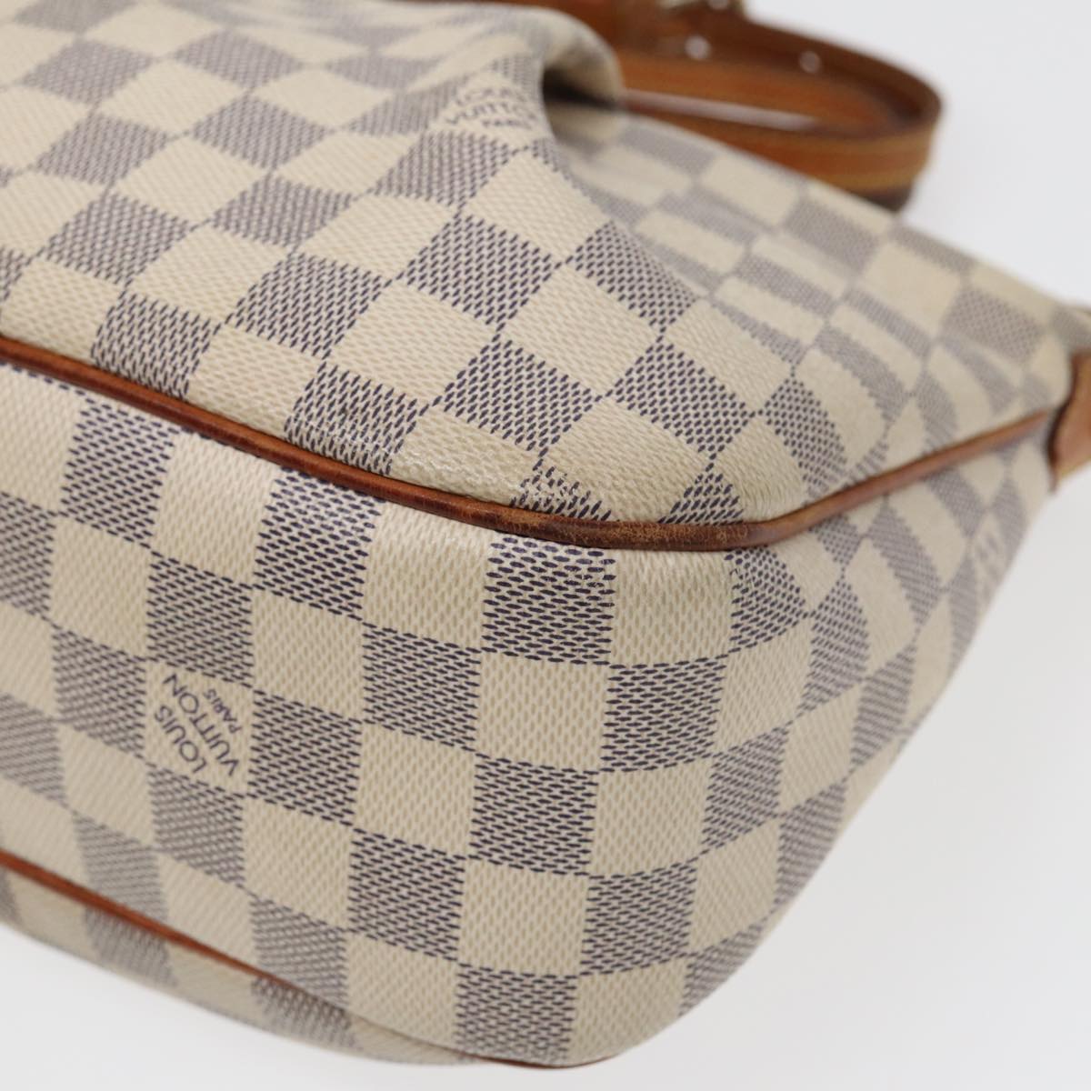 LOUIS VUITTON Damier Azur Siracusa PM Shoulder Bag N41113 LV 83065
