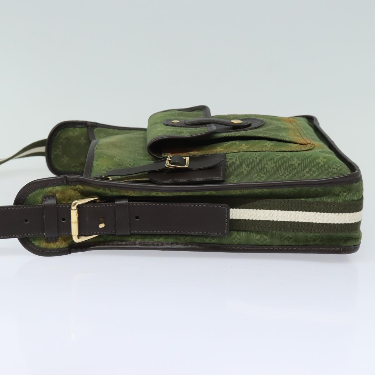 LOUIS VUITTON Monogram Mini Besace Mary Kate Bag TST Khaki M92322 83071