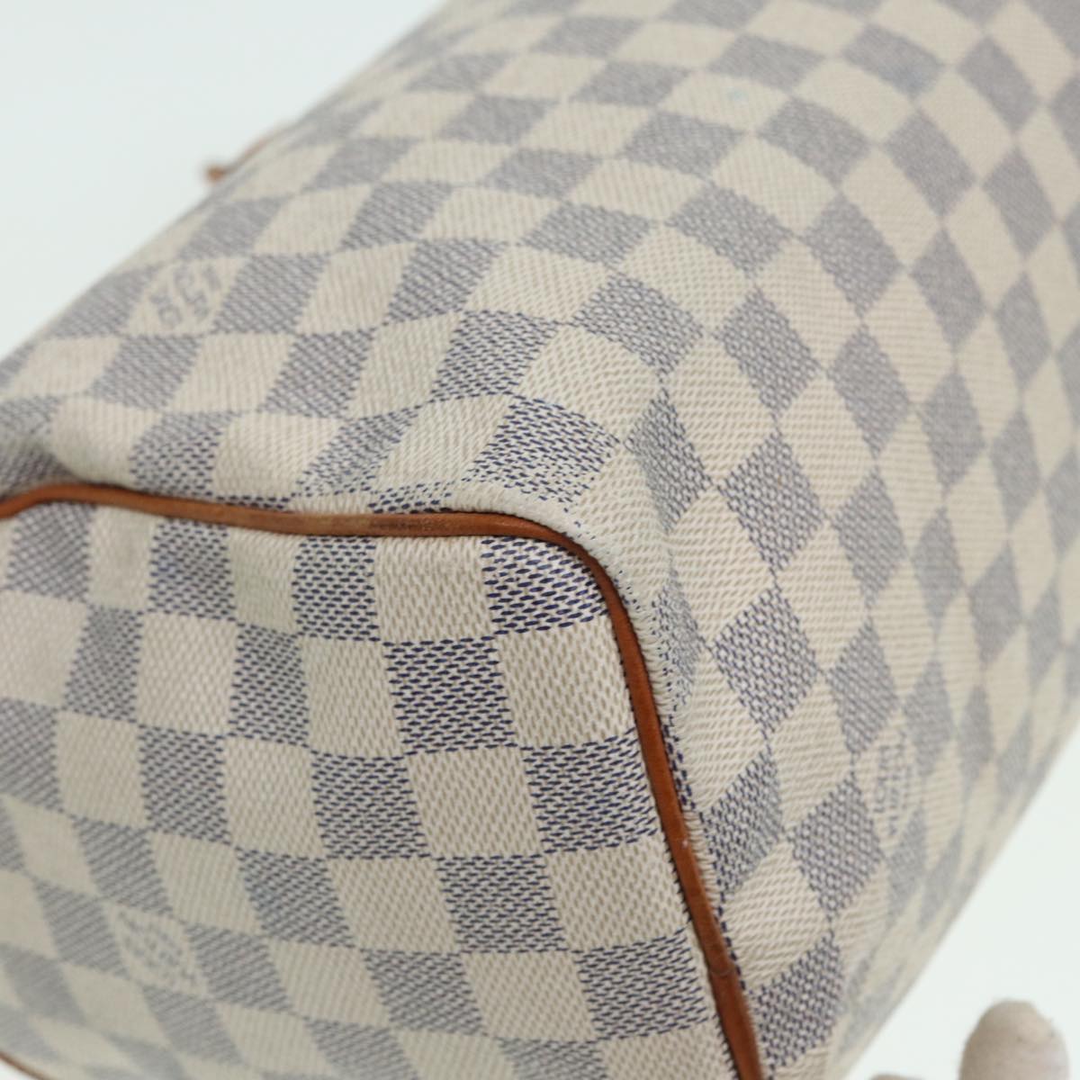 LOUIS VUITTON Damier Azur Speedy 25 Hand Bag N41534 LV 83072