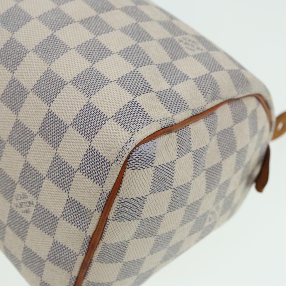 LOUIS VUITTON Damier Azur Speedy 25 Hand Bag N41534 LV 83072