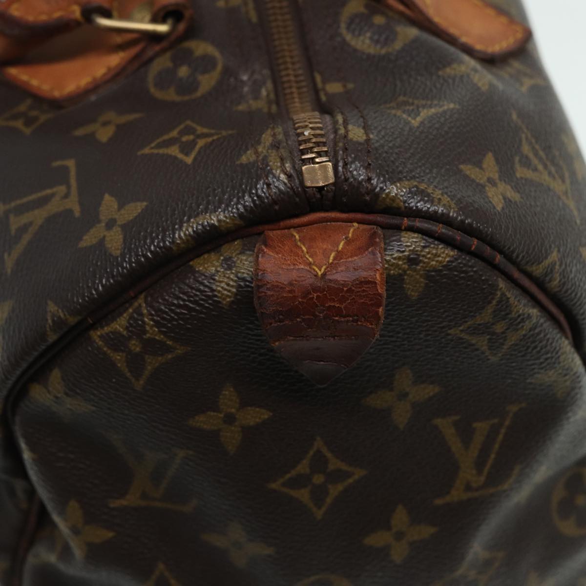 LOUIS VUITTON Monogram Speedy 30 Hand Bag M41526 LV 83077