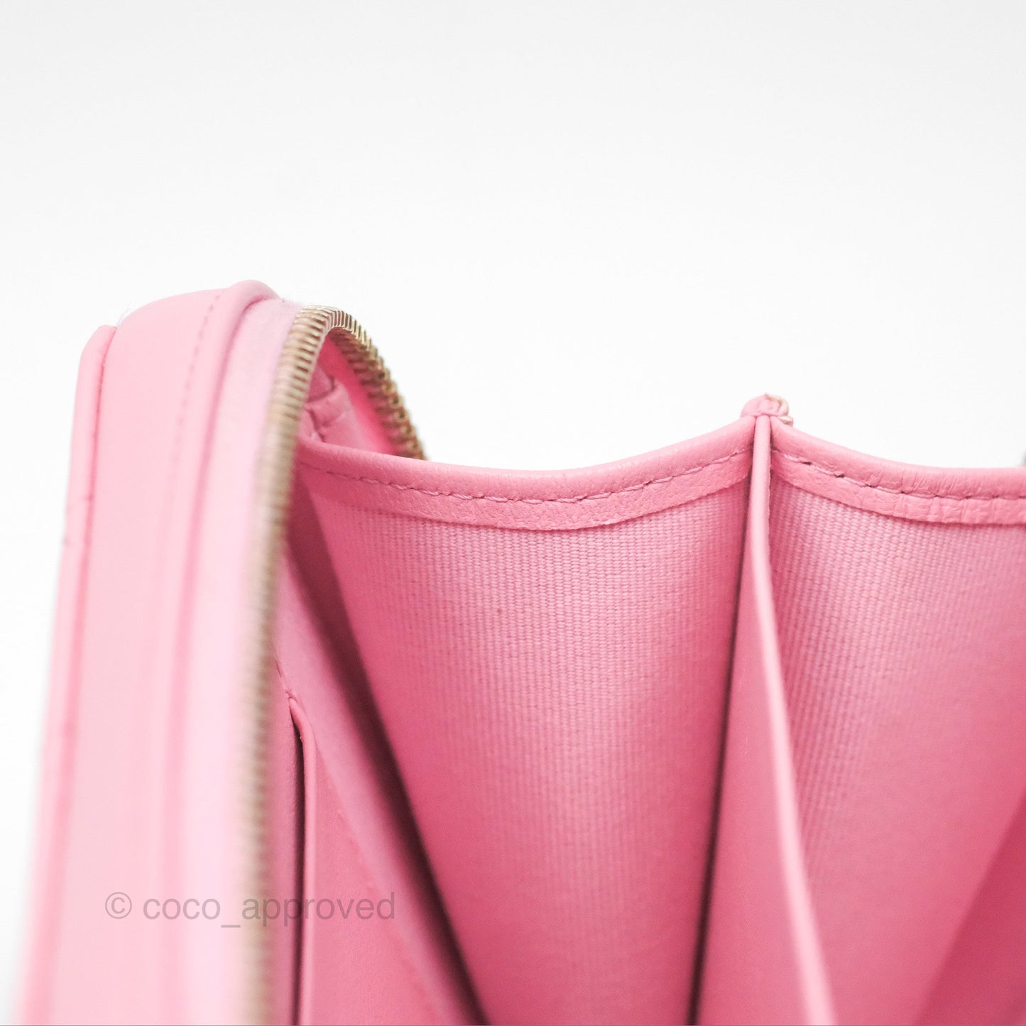 Chanel Camera Case Quilted Pink Lambskin Gold Hardware