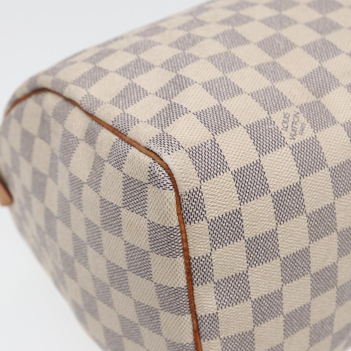 LOUIS VUITTON Damier Azur Speedy 30 Hand Bag N41533 LV 83106