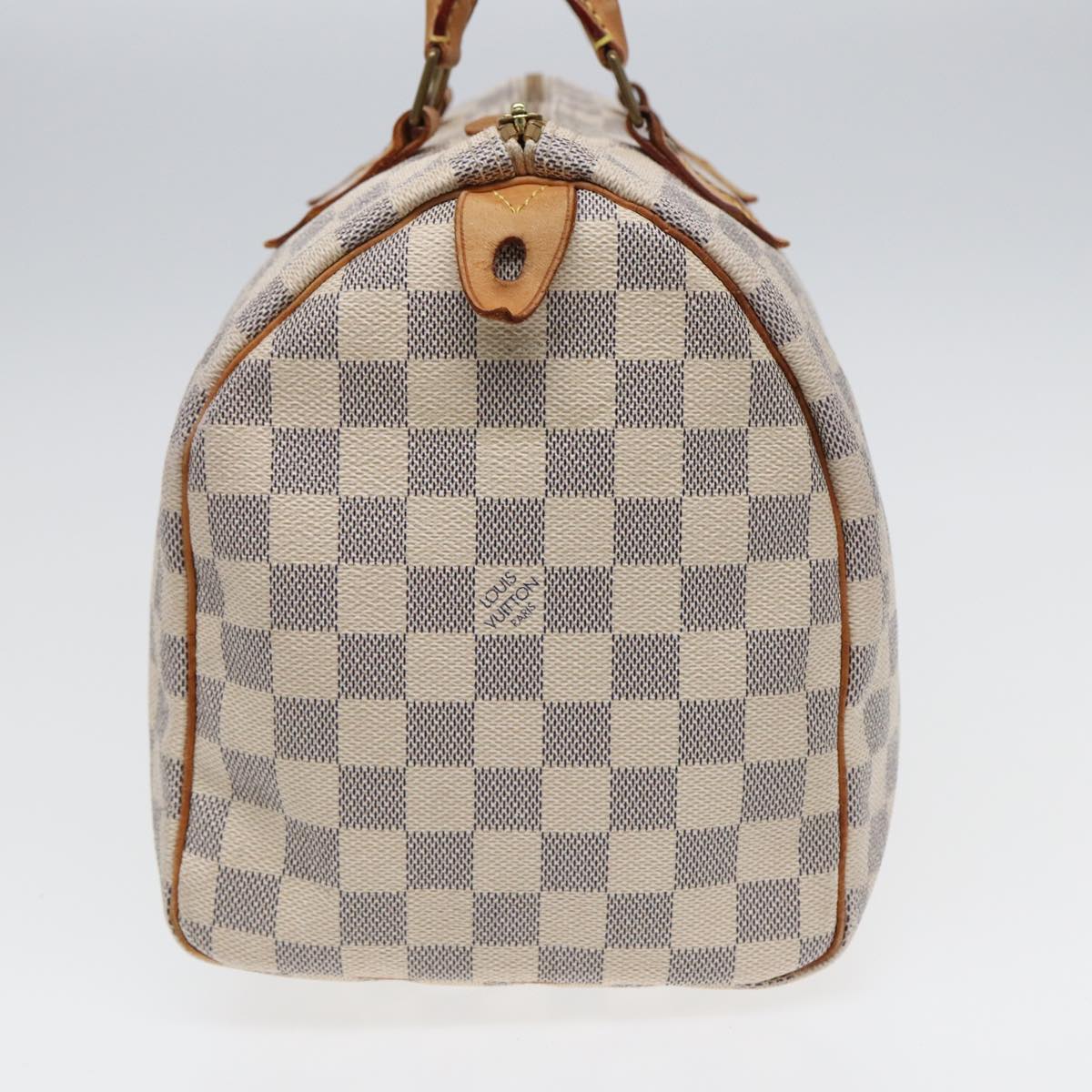 LOUIS VUITTON Damier Azur Speedy 30 Hand Bag N41533 LV 83106