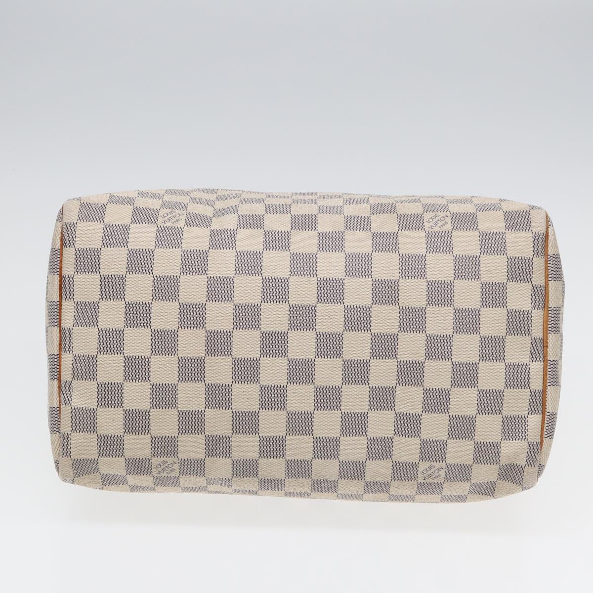 LOUIS VUITTON Damier Azur Speedy 30 Hand Bag N41533 LV 83106