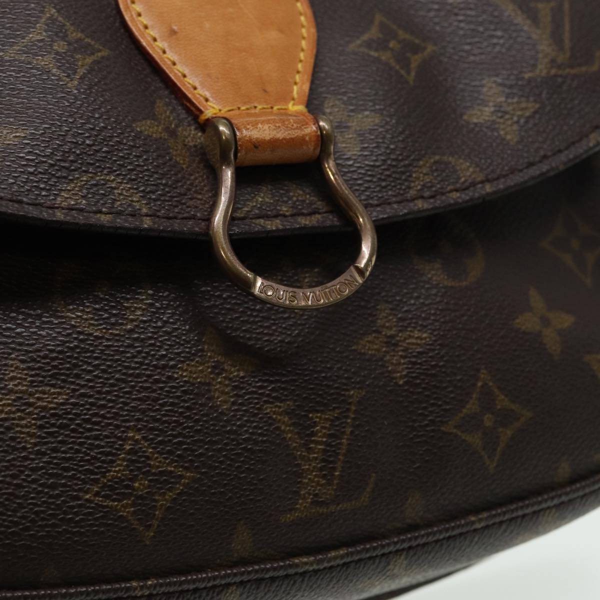 LOUIS VUITTON Monogram Saint Cloud GM Shoulder Bag M51242 LV 83113