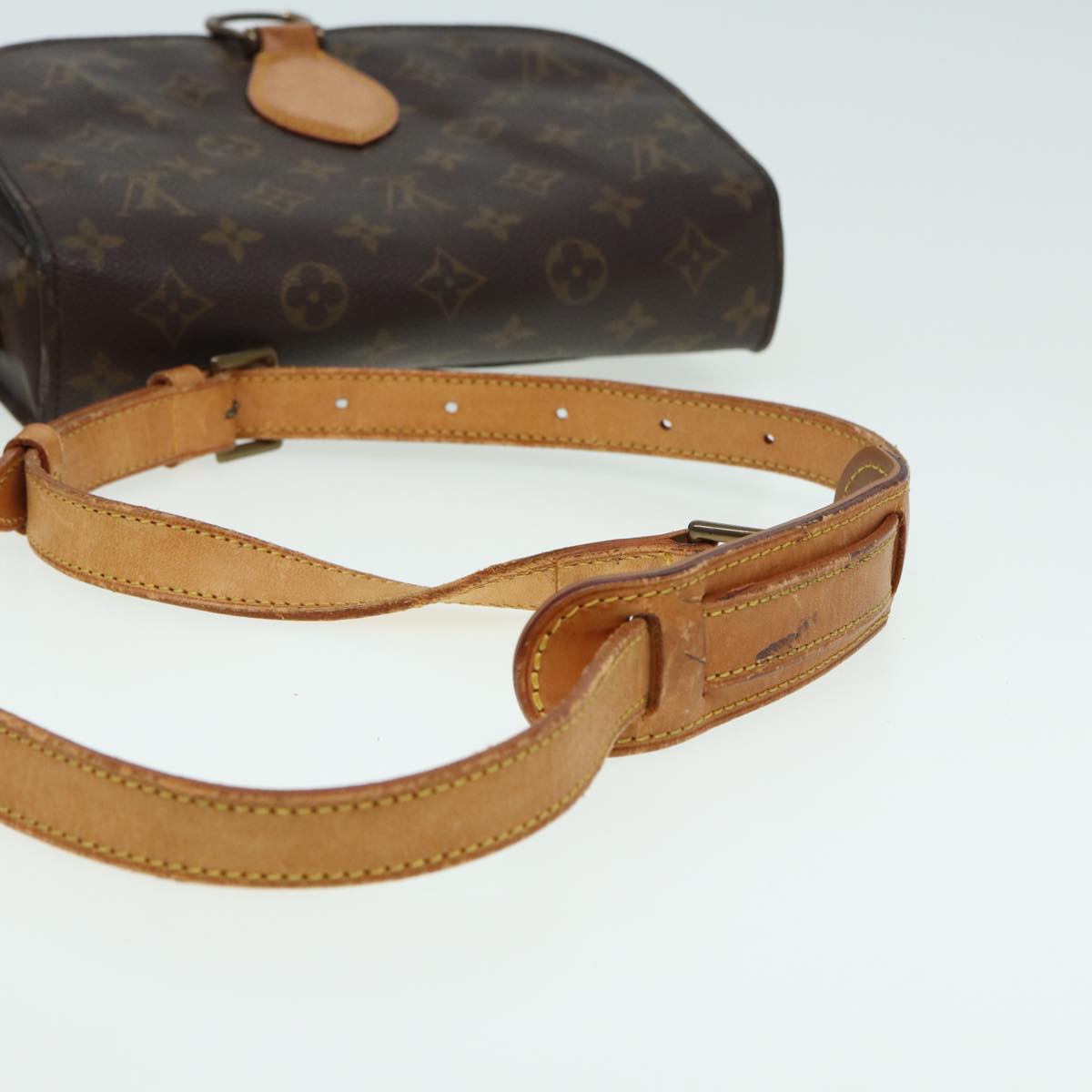 LOUIS VUITTON Monogram Saint Cloud GM Shoulder Bag M51242 LV 83113