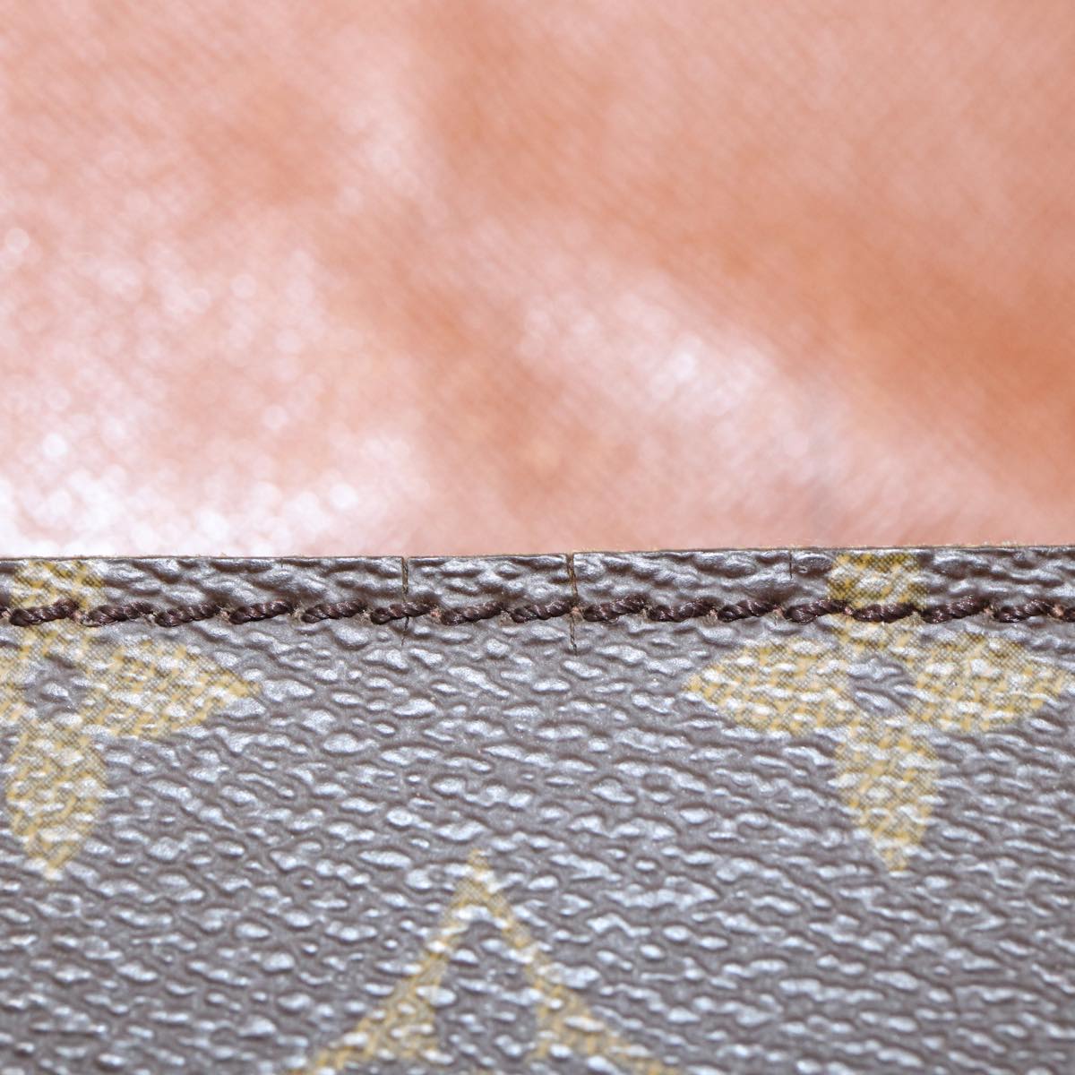 LOUIS VUITTON Monogram Cartouchiere MM Shoulder Bag M51253 LV 83116