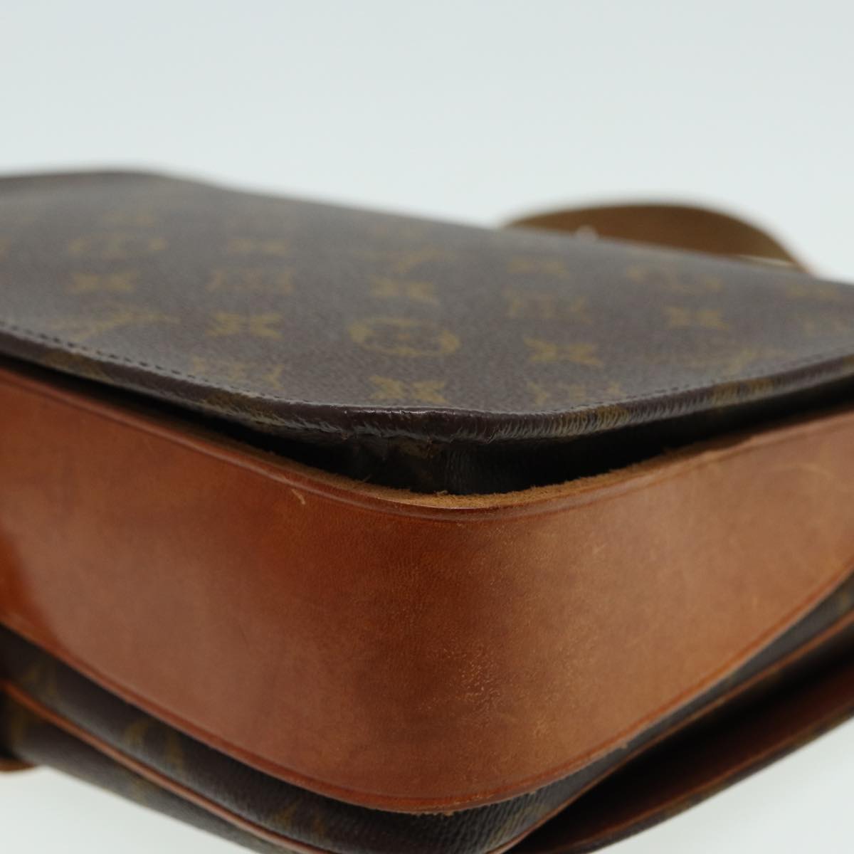 LOUIS VUITTON Monogram Cartouchiere GM Shoulder Bag M51252 LV 83117