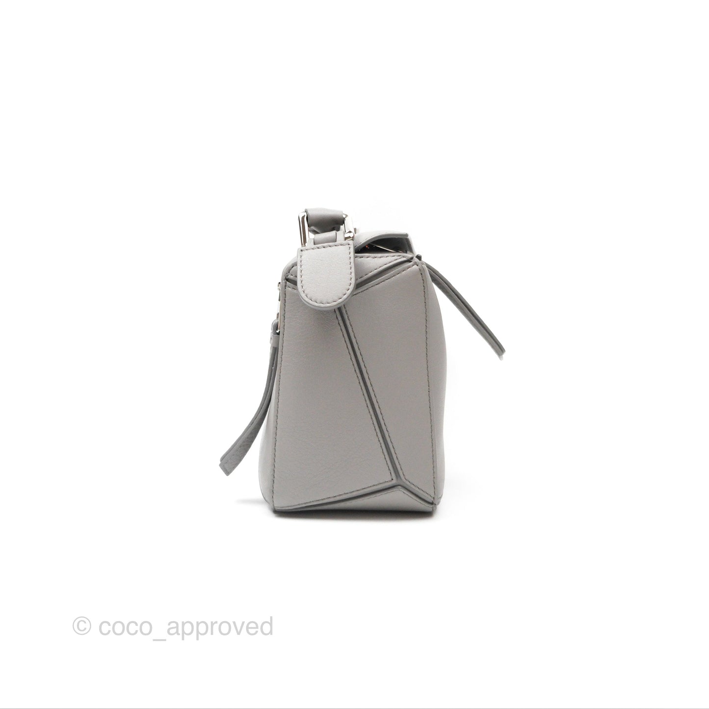Loewe Small Puzzle Bag Grey Calfskin