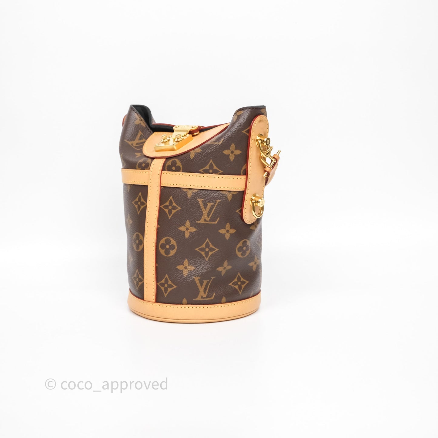 Louis Vuitton Duffle Bucket Bag Monogram Canvas