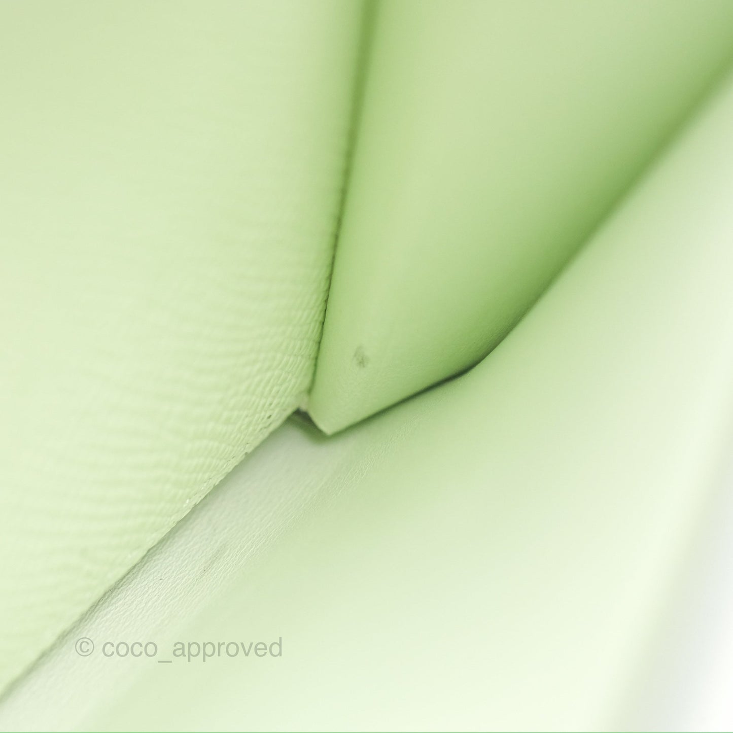 Hermès Constance To Go Wallet Vert Fizz Epsom Palladium Hardware