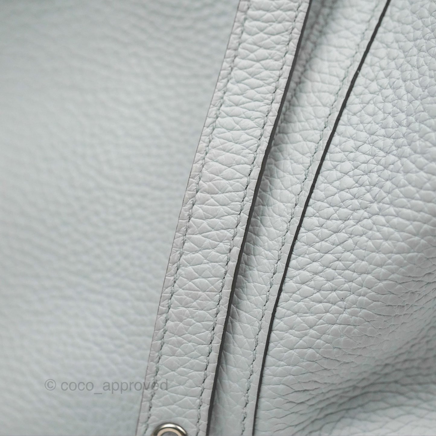 Hermès Picotin Lock 18 Bleu Pale Taurillon Clemence Palladium Hardware