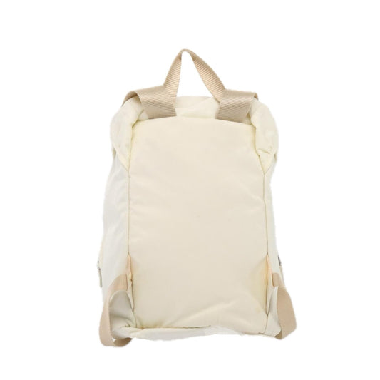 Luxury Prada Backpack Nylon White  83158