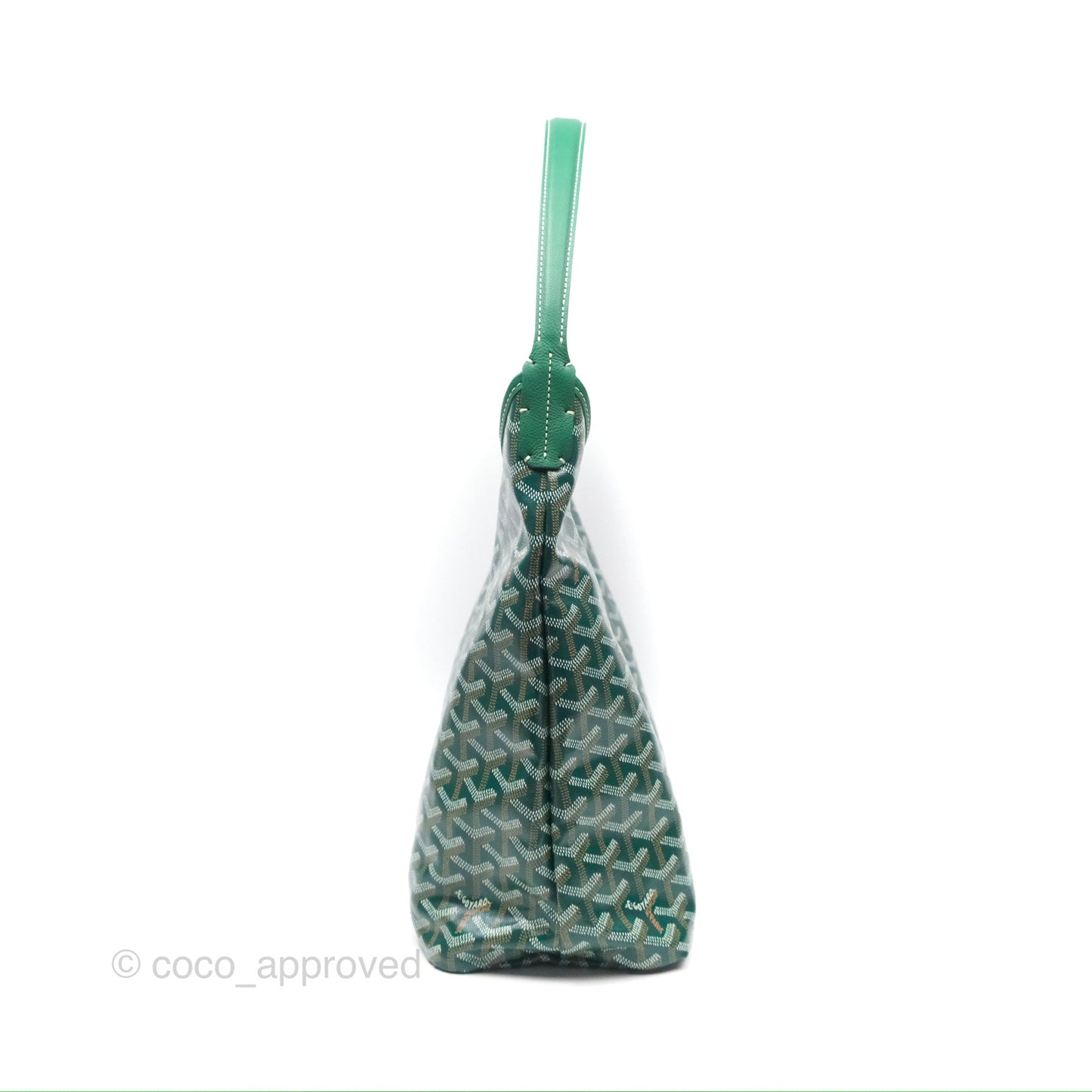 Goyard Bohème Hobo Bag Green Goyardine Canvas