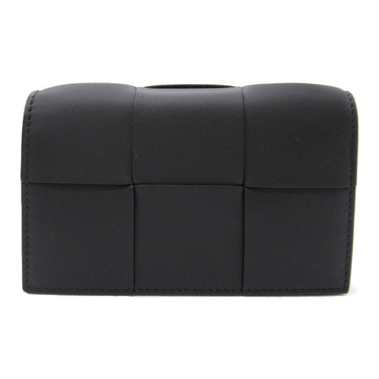 Luxury Bottega Veneta  Leather Card Wallet