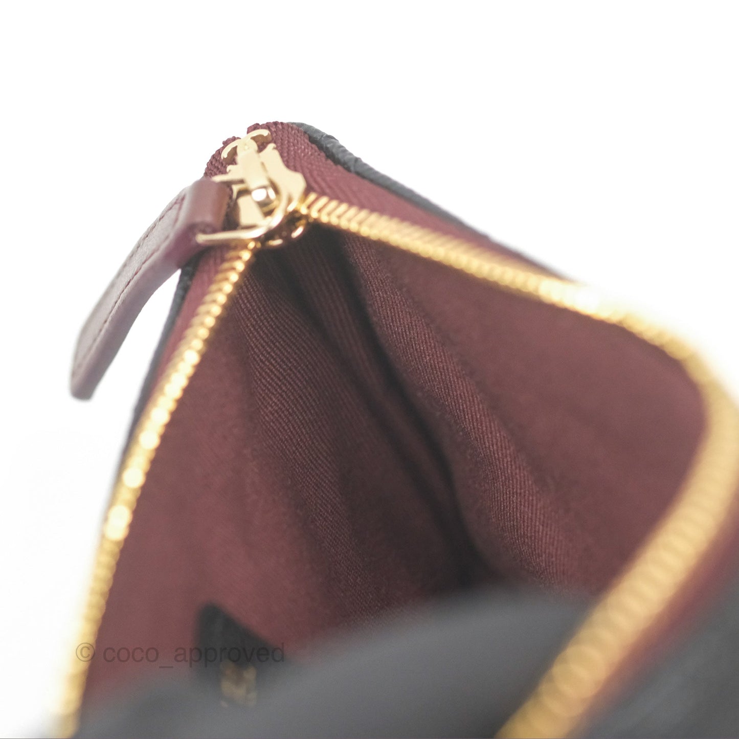 Chanel Quilted Mini O Case Black Caviar Gold Hardware