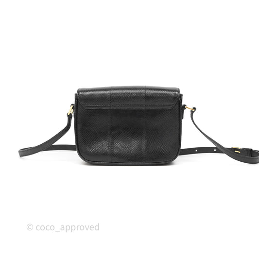 Celine Lizard Small Pampille C Bag Black Gold Hardware
