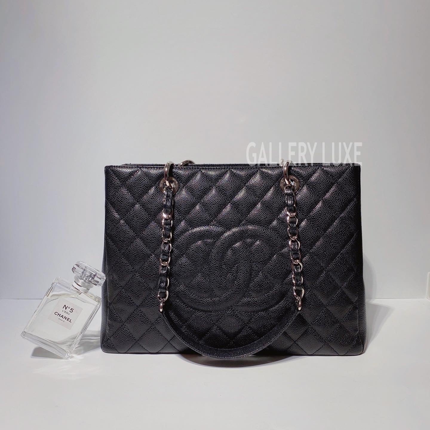 No.3371-Chanel Caviar GST Tote Bag