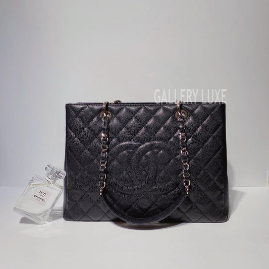 No.3371-Chanel Caviar GST Tote Bag
