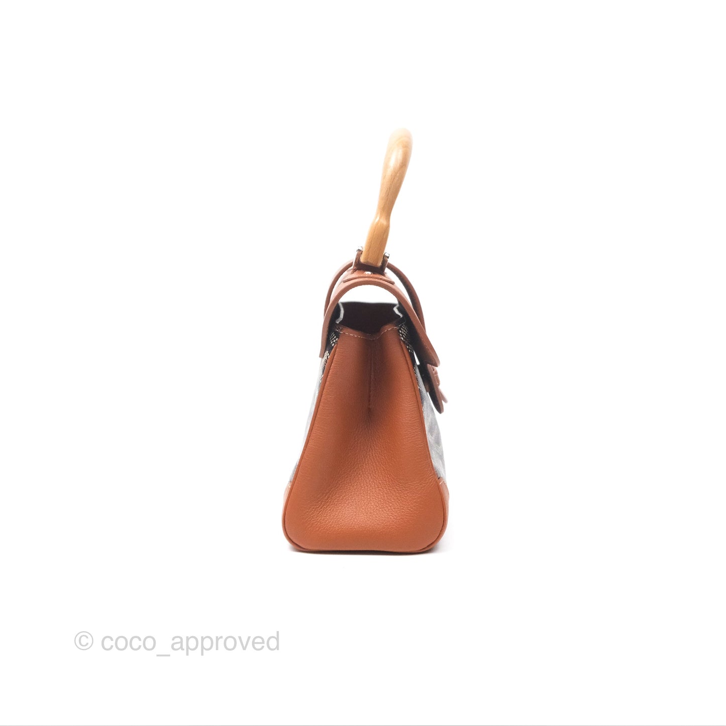 Goyard Saïgon Mini Bag Tan Goyardine Canvas/Chevroches Calfskin