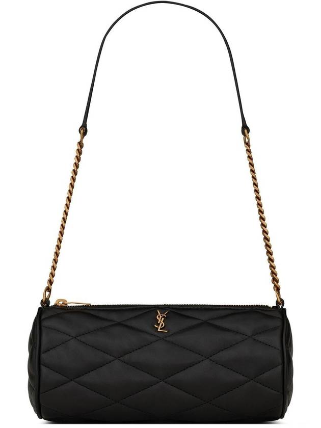 Luxury Saint Laurent Tube Quilting Small Shoulder Bag Black